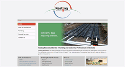 Desktop Screenshot of keatingmechanical.com
