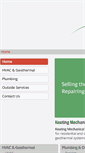 Mobile Screenshot of keatingmechanical.com